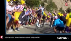 Tour de France : Le Français Warren Barguil remporte la 18e étape (Vidéo)