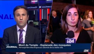 Mont du temple - Esplanade des mosquées: "La tension est retombée ici, devant la Porte des Lions", affirme Léa Berdugo