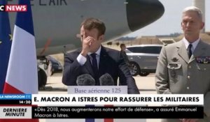 [Zap Actu] Emmanuel Macron à Istres pour rassurer les militaires (21/07/17)