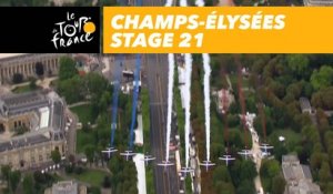 1er passage sur la ligne / 1st crossing of the line - Étape 21 / Stage 21 - Tour de France 2017