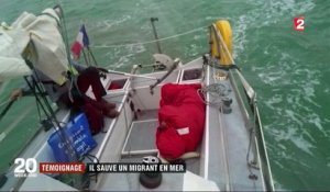 Témoignage : il sauve un mig​rant en mer