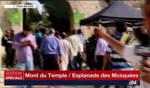 Crise du Mont du Temple / Esplanade des Mosquées: le grand mufti de Jérusalem appelle les musulmans à retourner prier