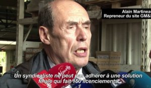 GM&S : rencontre entre A. Martineau et les salariés