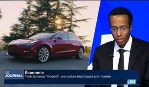 Tesla lance sa "Model 3", une voiture électrique à prix modéré