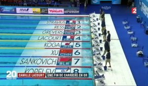 Mondiaux de natation : Camille Lacourt finit sa carrière en or