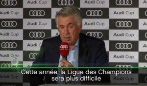 Ligue des Champions - Ancelotti: "Beaucoup de concurrence cette année"