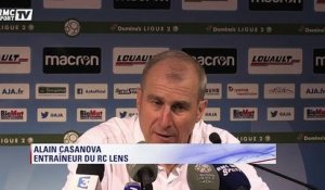 Auxerre-Lens (1-0) – Casanova : "Une grande déception"