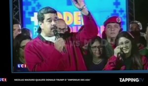 Nicolas Maduro : Pour le président vénézuélien, Donald Trump est un "magnat, empereur des USA" (vidéo)