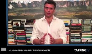 Venezuela : Les leaders de l'opposition arrêtés (vidéo)