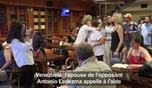 Venezuela : l'épouse de l'opposant Ledezma appelle à l'aide