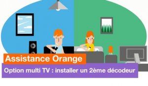 Assistance Orange - Option multi TV : installer un 2ème décodeur - Orange