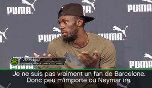 Transferts - Bolt : "Neymar est l'un des tout meilleurs"