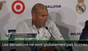 Real Madrid - Zidane : ''On doit faire plus''