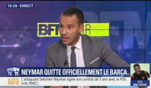 "Neymar est parisien !", annonce Mohamed Bouhafsi