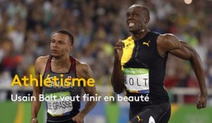 Usain Bolt veut finir en beauté