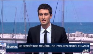 Le secrétaire général de l'ONU se rend en Israël en fin août