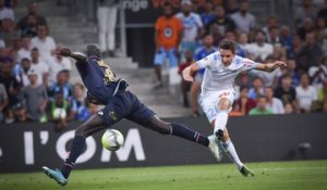 OM 3-0 Dijon | Pitch side view goals