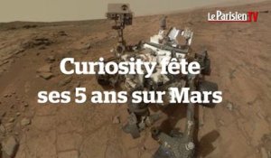 Curiosity, le robot ultra résistant, fête ses 5 ans sur Mars