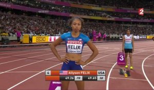 Mondiaux d'athlétisme : Felix rejoint Miller en finale du 400m !