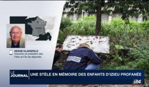 France: une stèle en mémoire des enfants d'Izieu profanée