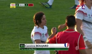 Coupe du Monde de rugby (F) : Corson aux raffuts, Boujard à la conclusion !