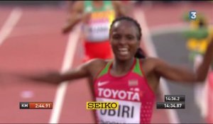 Mondiaux d’athlétisme : La Kenyane Obiri championne du monde du 5000 m Dames !
