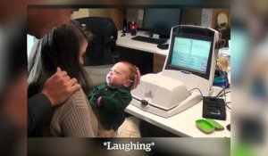 Quand Ce Bebe Sourd Entend Sa Mere Dire Je T Aime Pour La Premiere Fois Sur Orange Videos