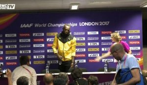 La dernière conférence de presse d’Usain Bolt en tant qu’athlète