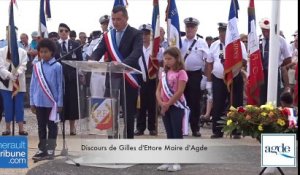 commémoration du débarquement de provence - Cap d'Agde 15 aout 2017