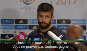 Foot - ESP - Supercoupe : Pique «La première fois que je sens le Real au-dessus»