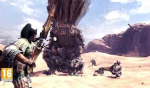 Monster Hunter  World - Trailer Désert des Termites