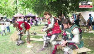VIDEO. Chauvigny : ça cogne dur à la fête médiévale