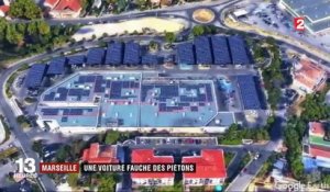 Marseille : une voiture fauche des piétons