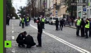 Ukraine : deux blessés dans une explosion en plein centre de Kiev
