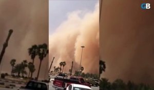 Une tempête de sable qui ressemble à la fin du monde en Arabie saoudite