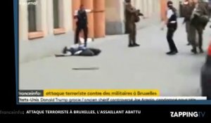 Attaque terroriste à Bruxelles contre des militaires, l’assaillant tué (vidéo)