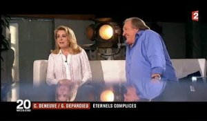 Quand Gérard Depardieu évoque Catherine Deneuve au masculin : "C'est un patron, un chef de bande" - Regardez