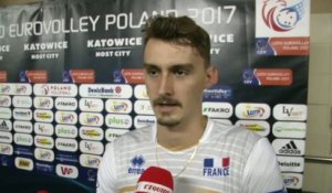 Volley - Euro (H) : Patry «Le maître mot, c'était de prendre du plaisir»