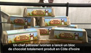 Un chef lance le premier bloc de chocolat made in Côte d'Ivoire