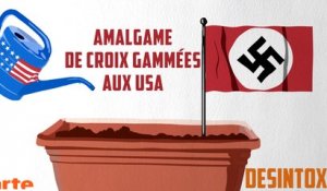 Amalgame de croix gammées -DESINTOX - 28/08/2017