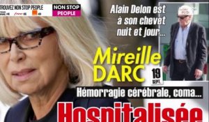 Mireille Darc décédée : Alain Delon pleure la femme de sa vie