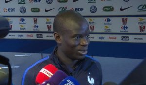 Bleus - Kanté : ''Content pour Lemar''