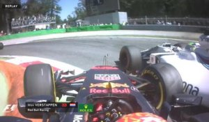Grand Prix d'Italie - Max Verstappen encore dans un accrochage !