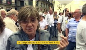 Crise en Catalogne : des Espagnols manifestent pour "le dialogue", d'autres pour "l'unité" de leur pays