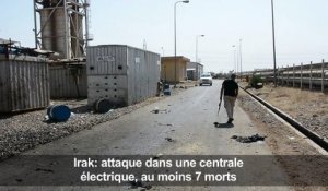 Irak: attaque kamikaze dans une centrale électrique