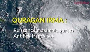 Ouragan Irma : puissance maximale sur le nord des Antilles