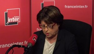 Martine Aubry : "J'ai découvert dans les ordonnances un article dont personne ne parle."