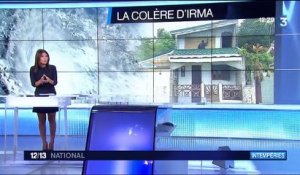 Ouragan Irma : à Saint-Martin, la population est confinée