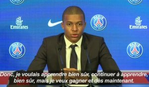 Football: "Je suis un affamé de titre" (Kylian Mbappé)