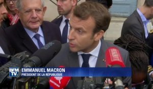 Macron ne regrette "absolument pas" d'avoir prononcé le mot "fainéants"